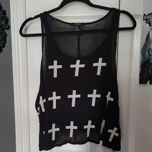 Cross Tank Top
